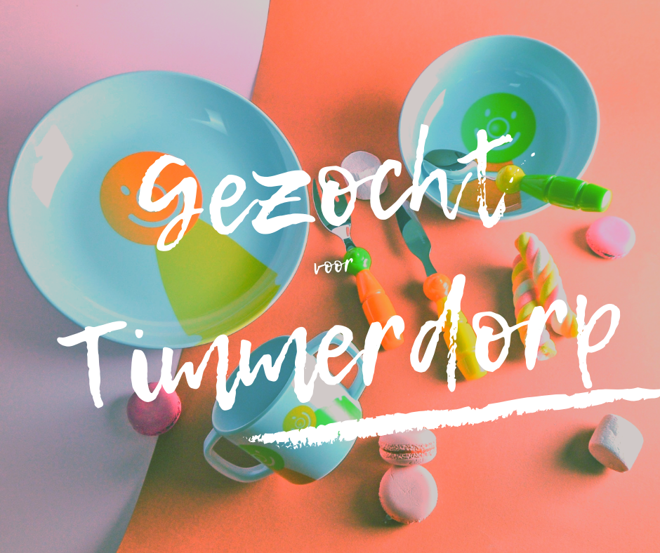 Bekers en borden gevraagd