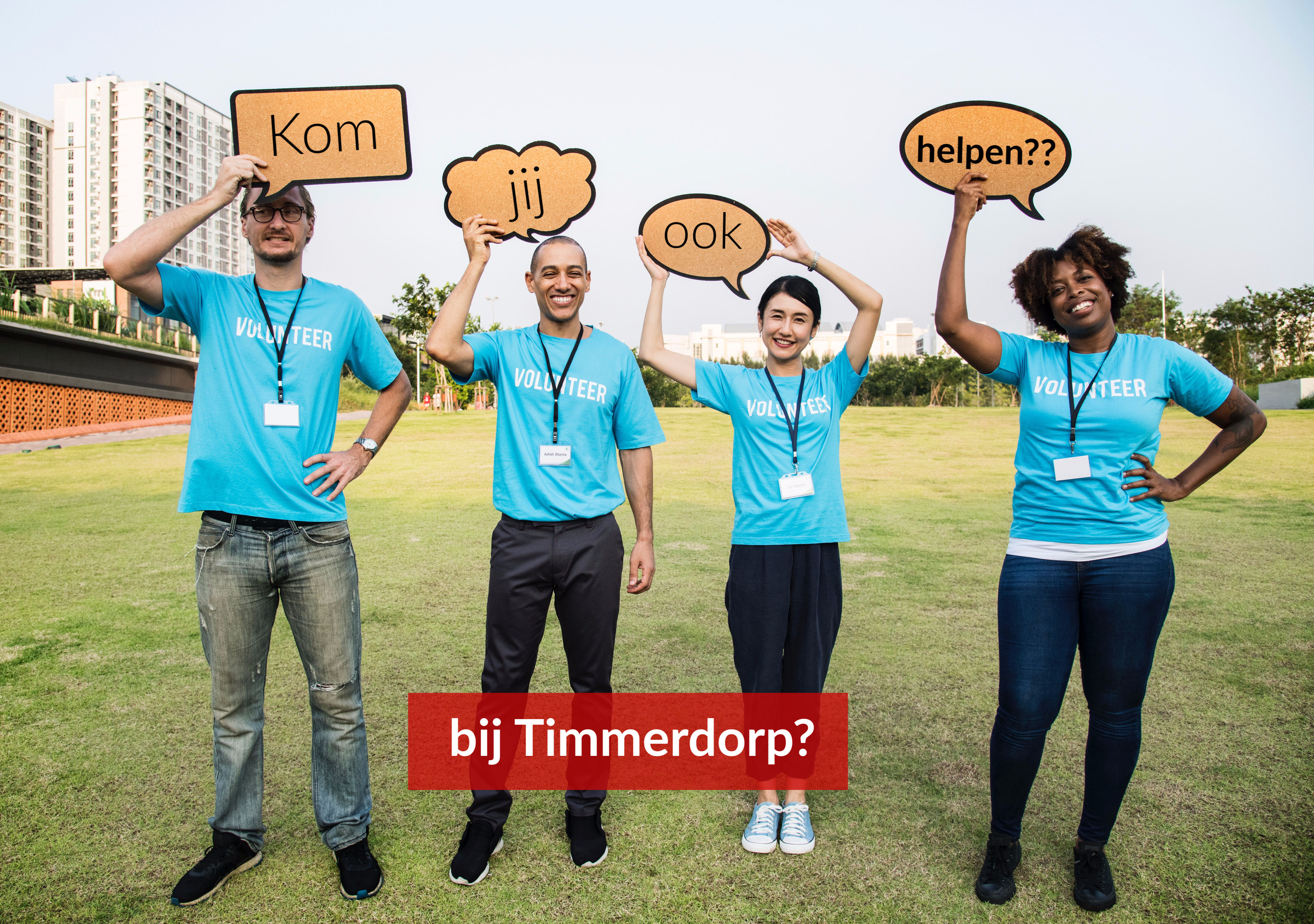 Vrijwilligers gezocht!